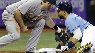 Next Story Image: Rays place 1B James Loney on disabled list with broken finger
